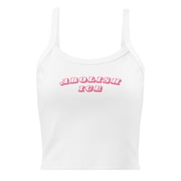 Image 1 of Abolish ICE micro-rib tank top copy