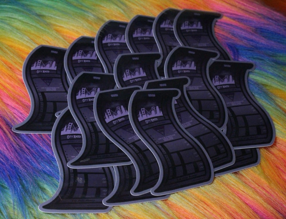 Image of Swilry Purple Muni Transfer Sticker 