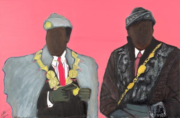 Image of Coming to America, 50x50cm