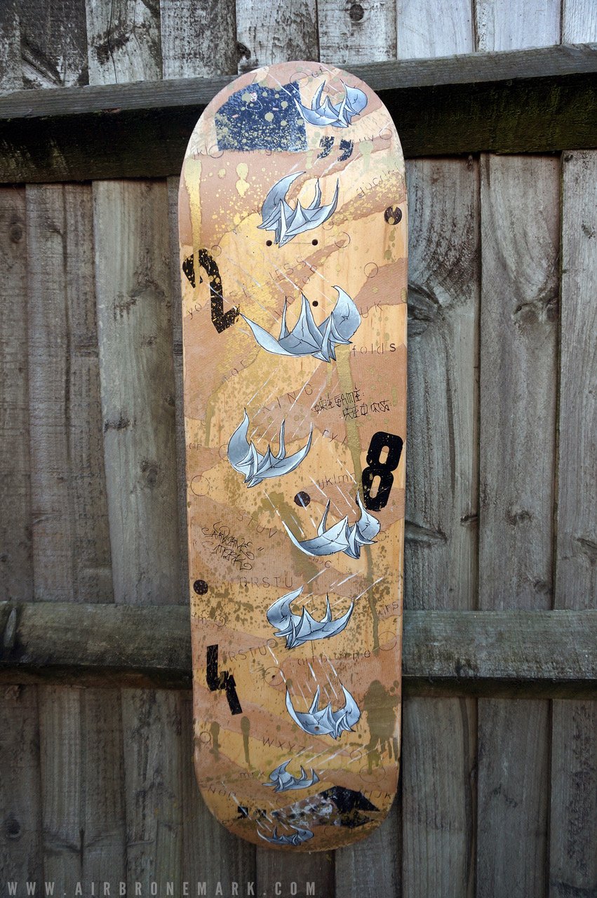 Image of Airborne Mark Skate Deck