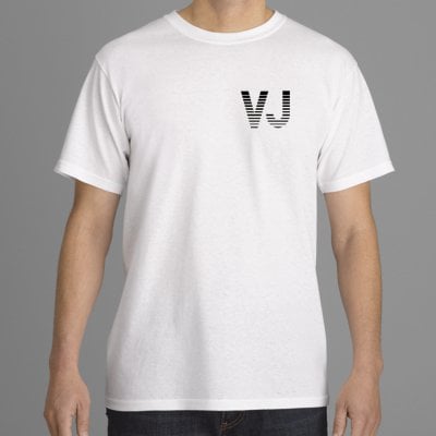 Image of VJ T-Shirt White - Pre Order