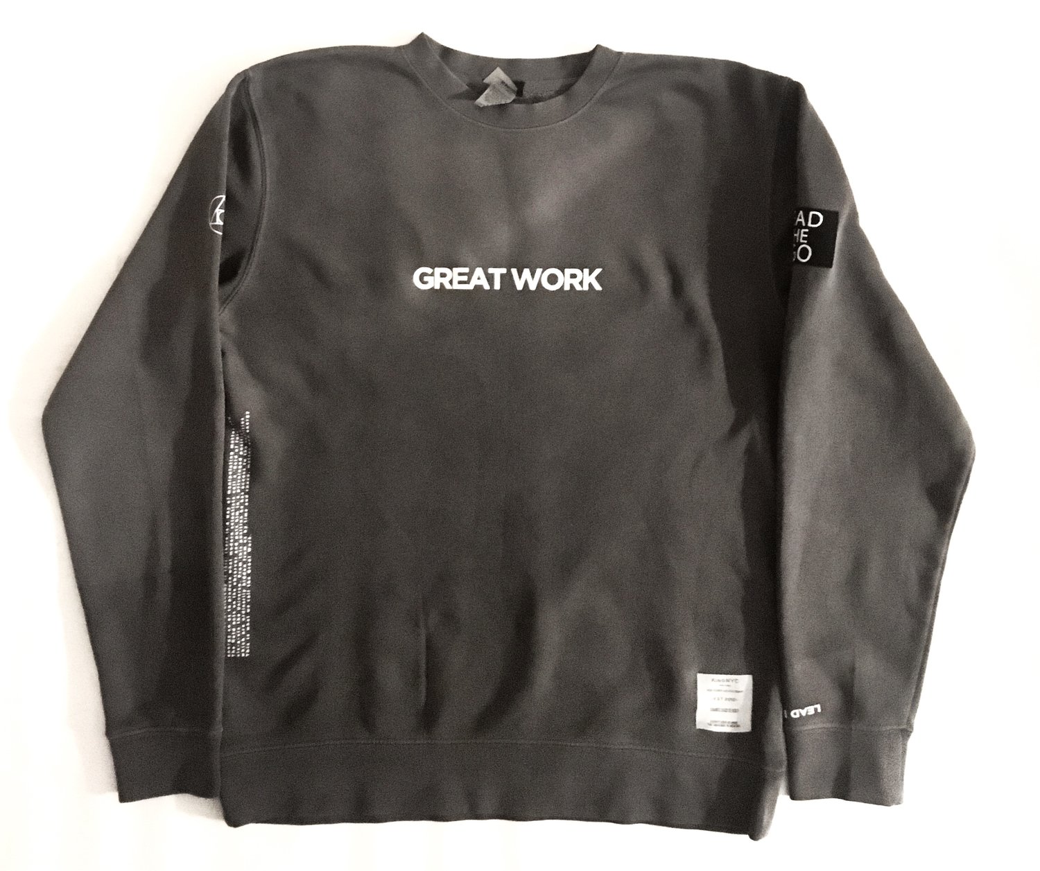 Image of KingNYC Great Work Crewneck