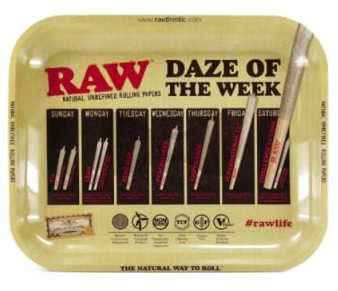 Image of RAW daze of the week tray