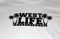 West Life Entertainment White Tee