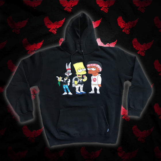 Image of Black CT1 Hoodie