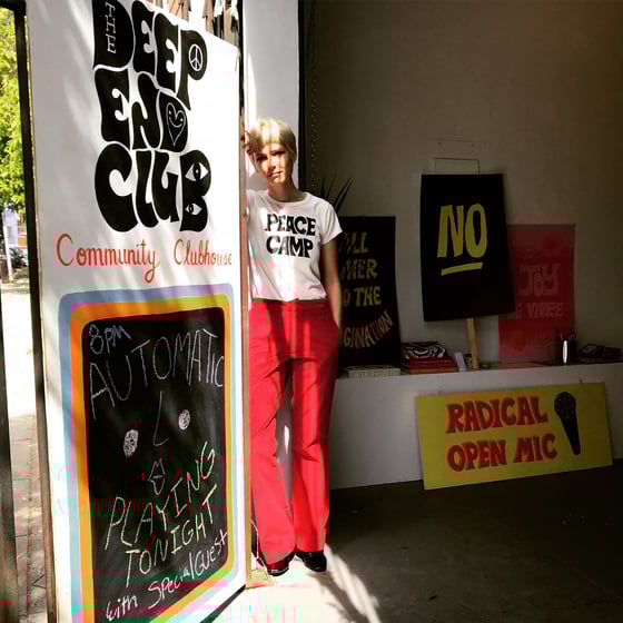 Image of PEACE CAMP TEE