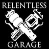 Relentless Garage Window Decal