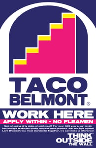 Image of Taco Belmont® 11"x17" poster