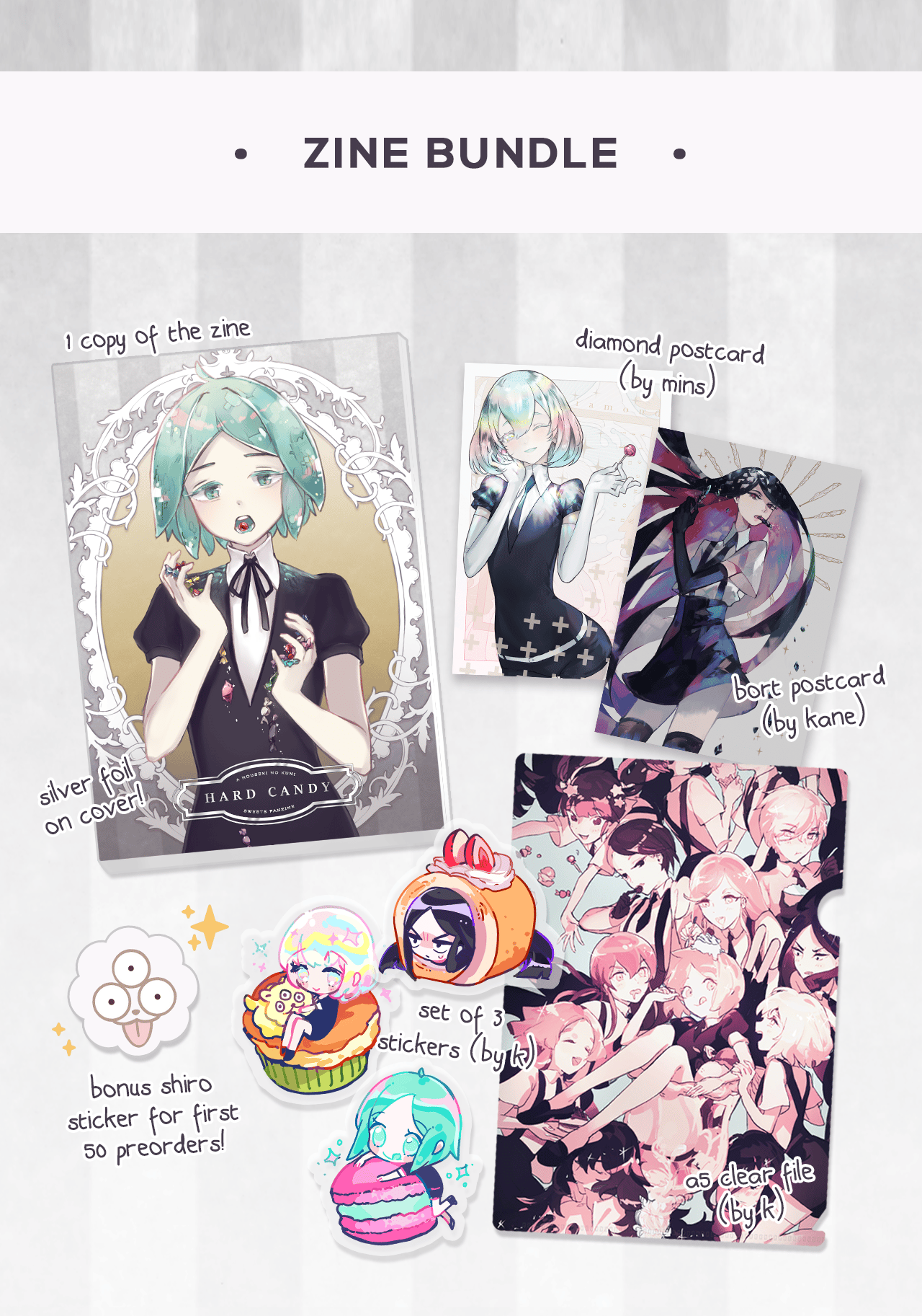 Image of HARD CANDY: Zine Bundle