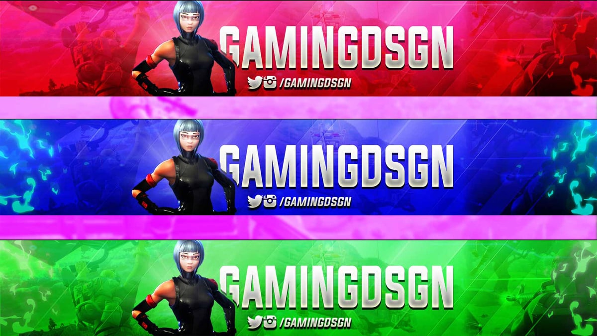 Fortnite Custom Banner GamingDSGN