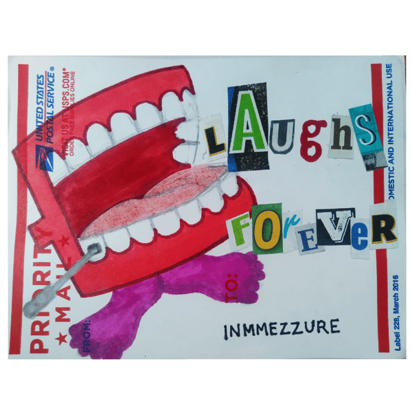 Image of Laughs Forever 228 Collage Sticker
