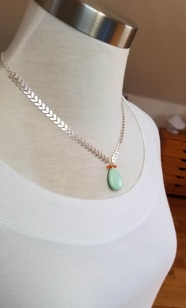 Simple Santa Fe Necklace
