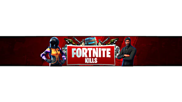 Image of Customized Fortnite Banner