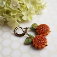 Image 2 of Sunny Sunflowers - Terra Cotta