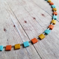 Image 1 of Santa Fe Tile Necklace