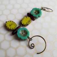 Image 2 of Bohemian Luau Earrings