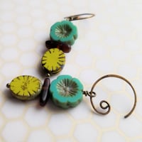 Image 3 of Bohemian Luau Earrings