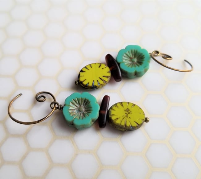 Bohemian Luau Earrings