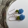 Blue Forget Me Not Earrings