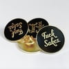 Fuck Sakes Enamel Pin