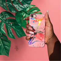 Coral Holographic Case