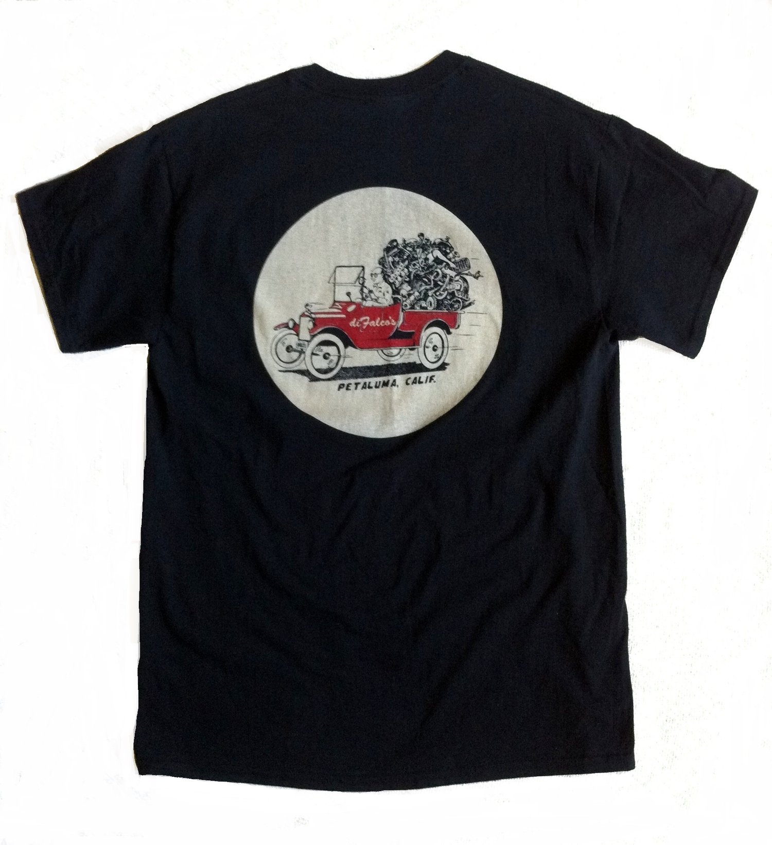 Image of Men's T-Shirt (Image shown is on back; logo on front)