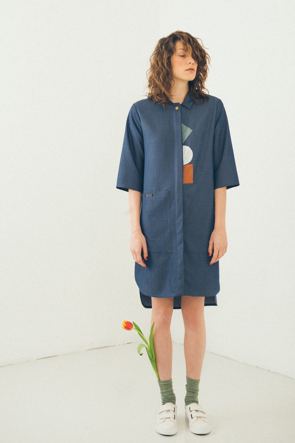 Image of Blusenkleid Geo