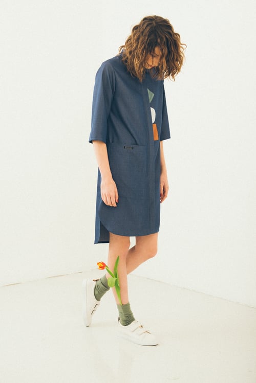 Image of Blusenkleid Geo