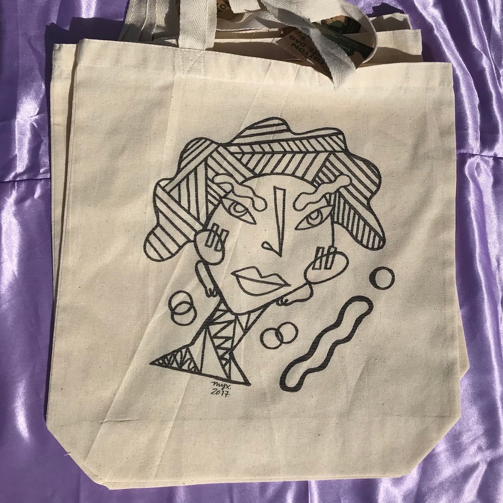 Image of “The Woman” Organic Tote Bag
