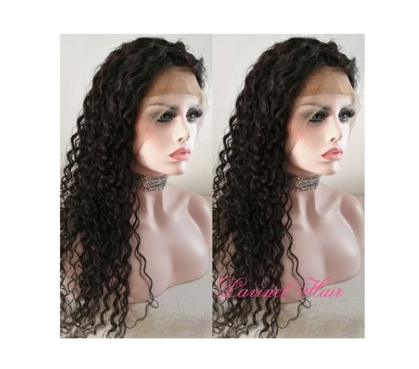 Image of FREE SHIPPING * Virgin Hair Full lace wig * 130% Density * Romantic Curl