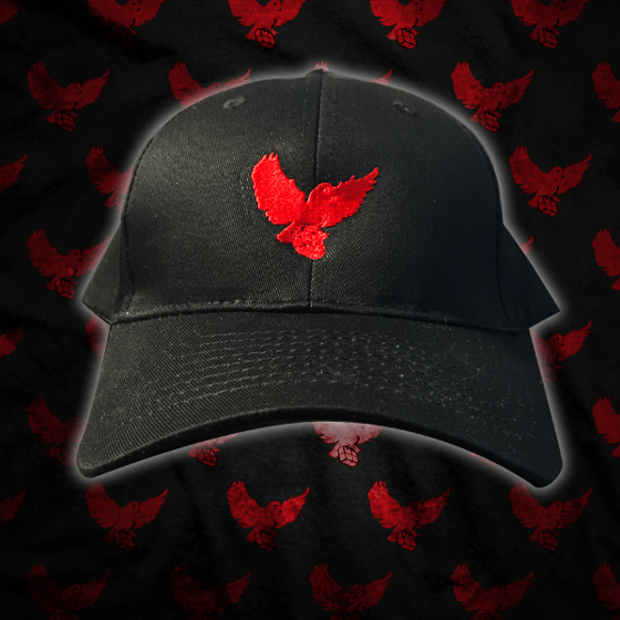Image of Black/Red Dad Hat
