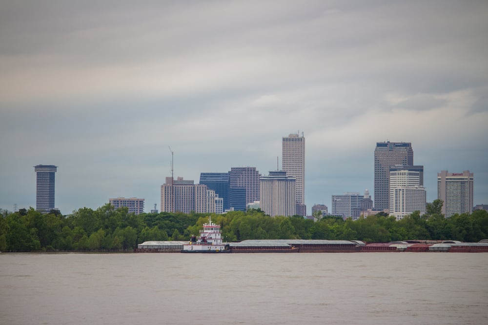 Image of New Orleans Skyline Print