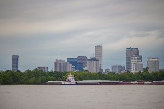 Image of New Orleans Skyline Print