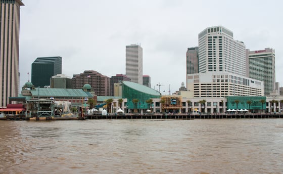 Image of Audubon Aquarium of the Americas New Orleans River View Print