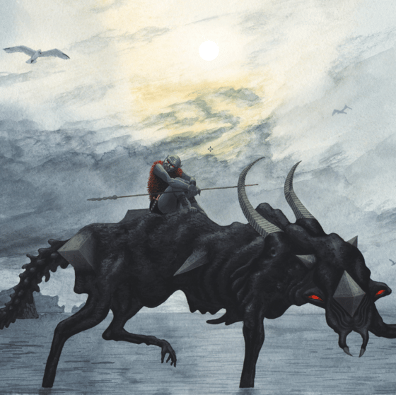 Image of Koblik & Dragus in the Holdoron Channel - Print