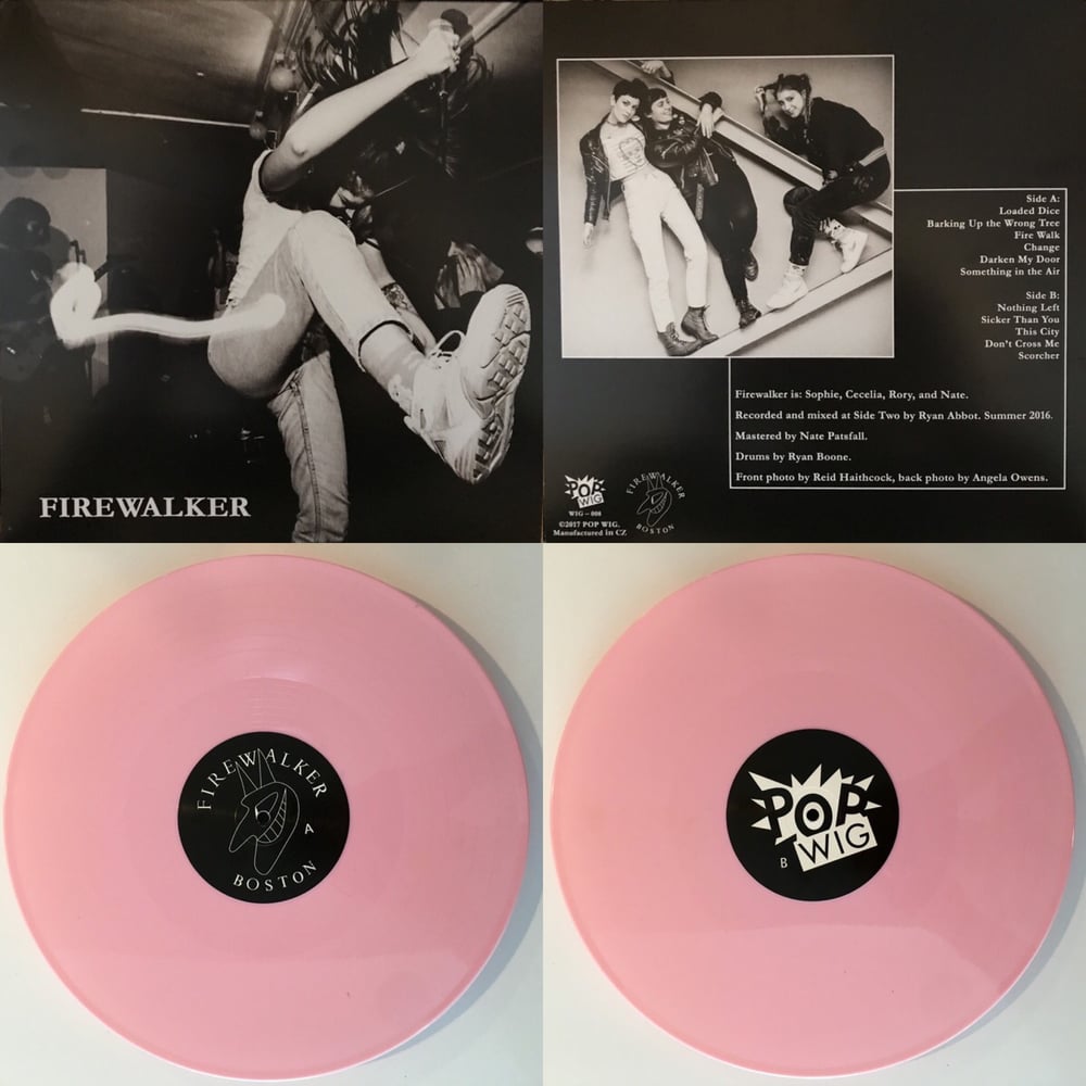 Image of Firewalker S/T LP - Pink
