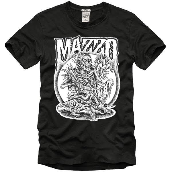 Image of MAZZO T-SHIRT SCARFUL ARTWORK - BLACK - DISPONIBILE DAL 27 APRILE 2018.