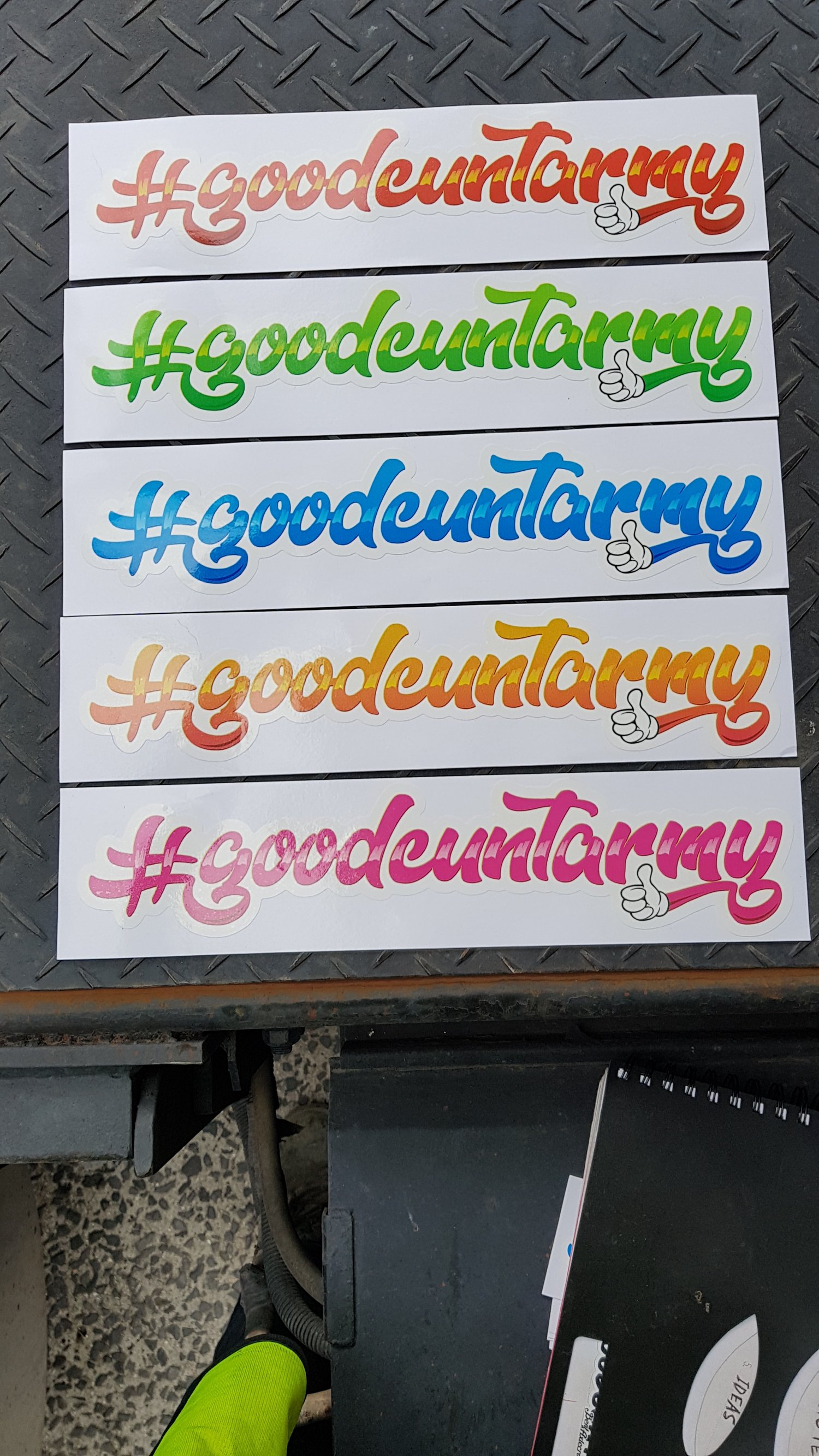 Image of 370mm #goodcuntarmy sticker