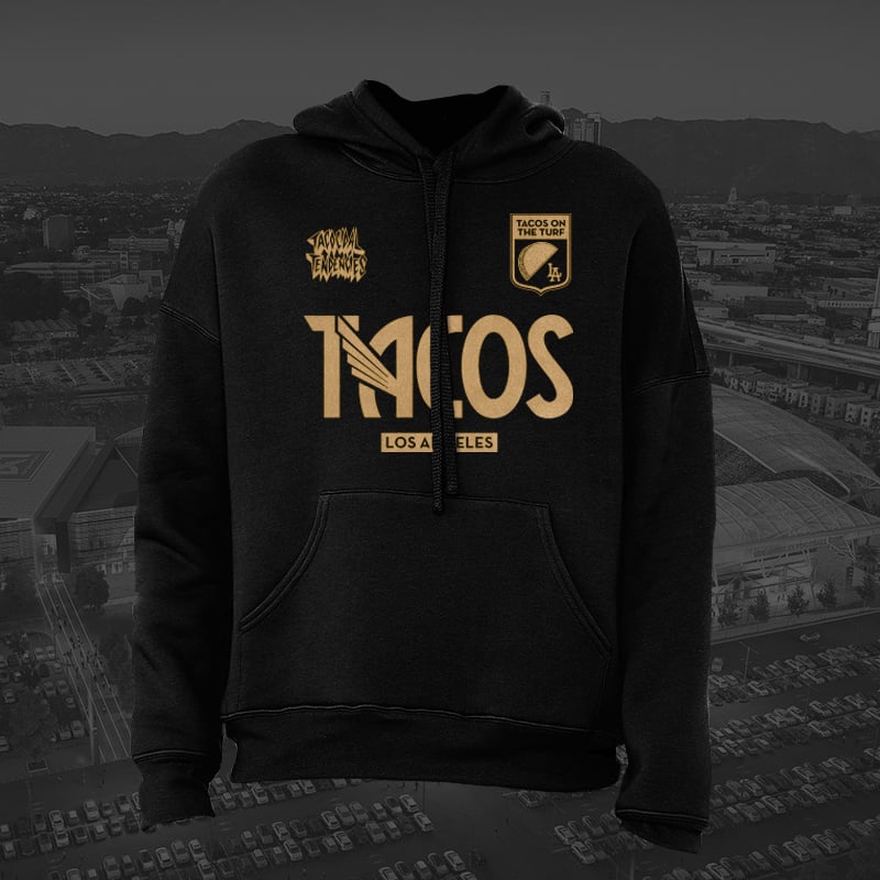 LAFC x Never Made Never Quits LS T-Shirt - Black/Gold