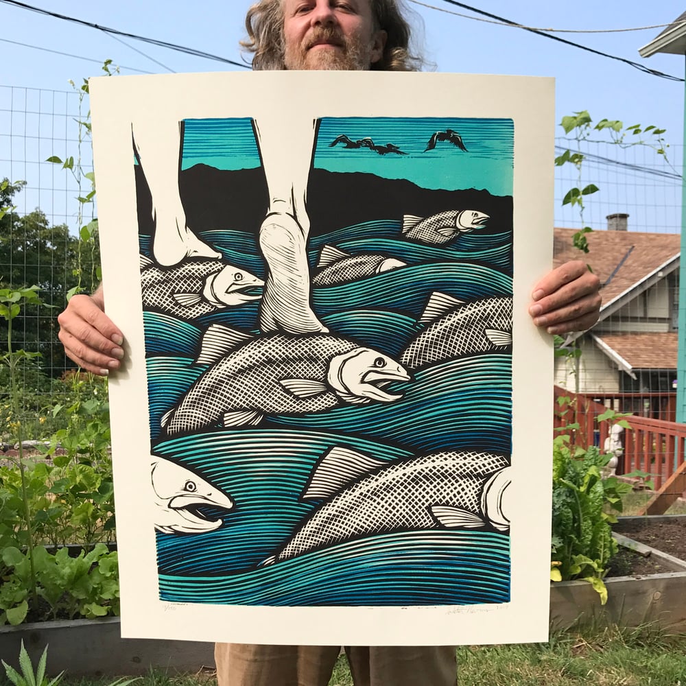 Cross the River On the Backs of the Salmon