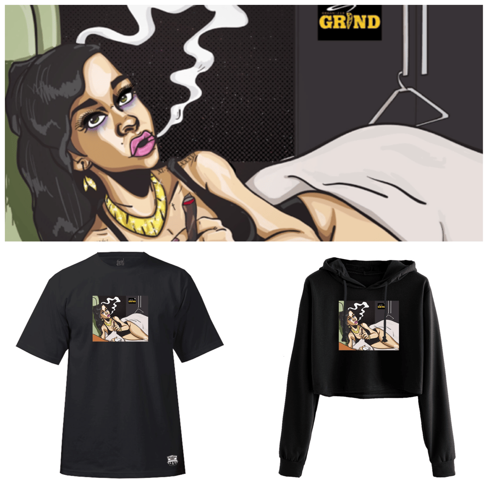 Image of 420 Animated RiRi Shirt & Crop Top