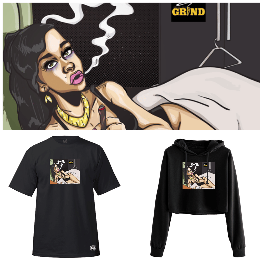 Image of  420 Animated RiRi Shirt & Crop Top