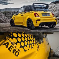 Image 2 of Fiat 500 / 595 / 695 - Track Spoiler Version (Carbon or Fibre Glass blade)