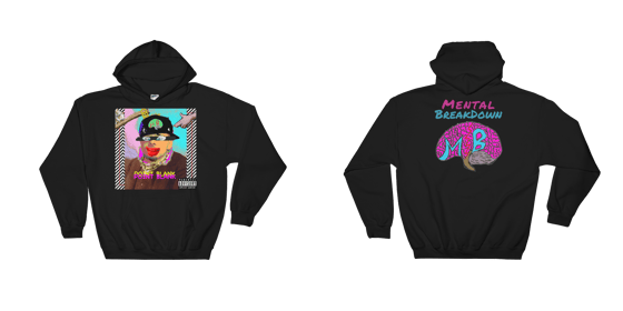 Image of Mental Breakdown Point Blank Hoodie