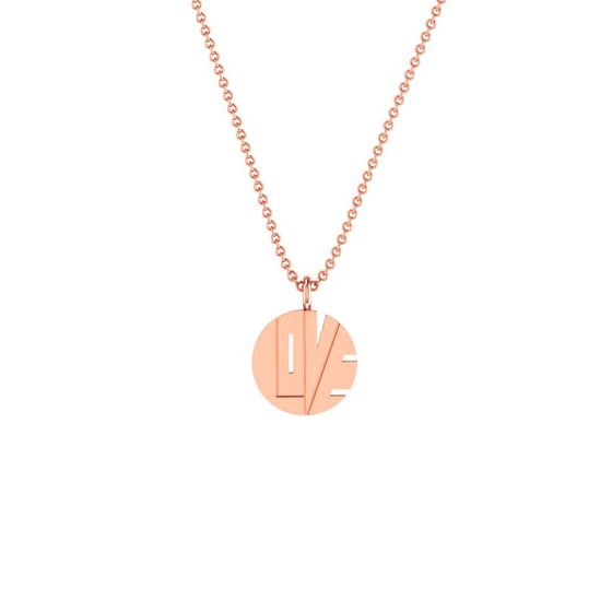 Image of THE ROSE GOLD "LOVE PENDANT"