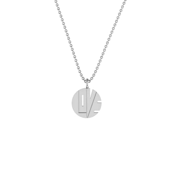 Image of THE SILVER "LOVE PENDANT"