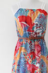 Image of SOLD Vibrant Tropical Sun Dress