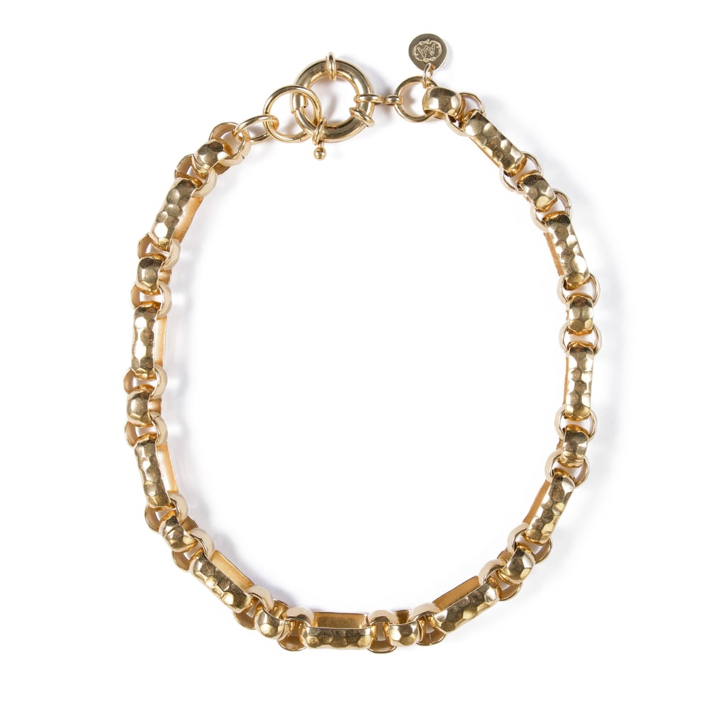 Image of Collier IRMA plaqué or