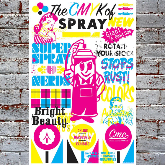 Image of The CMYK of Spray