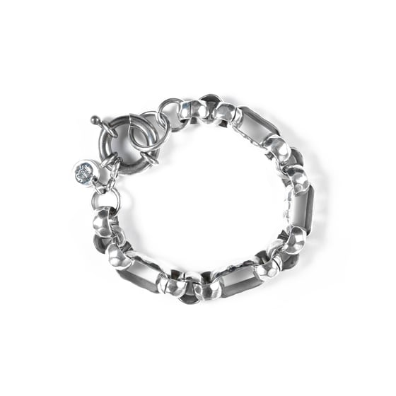Image of Bracelet IRMA plaqué argent vieilli